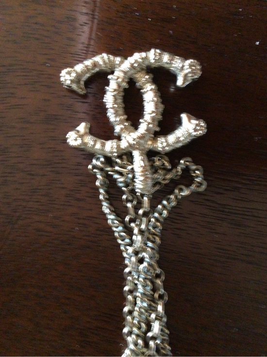Jewelry - Chanel-Style Interlocking CC Pendant Necklace